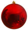 Weihnachstkugeln Christbaumkugeln Baumkugeln rot glänzend bruchfest 200 mm Durchmesser