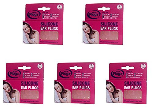 Hush Plugz 5 X Silicone Earplugs (Price inclusive of VAT)