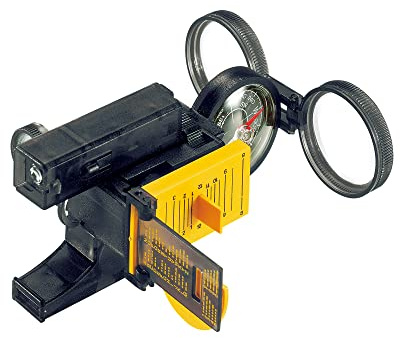 Navir 4020TCE Super Multifunktionales Entdeckerwerkzeug, Kompass, Lupe, Fernglas, Outdoor-Spielzeug, für Kinder ab 6 Jahren, Schwarz