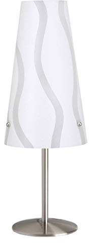 Brilliant Isi Tischleuchte, 1x E14 max. 40 W, Metall/Kunststoff, weiß 02747/05