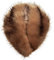 Futrzane Classic Kragen - Fake Fur Pelzkragen Damen - Kunstfell Kunstpelz Stola (Beige Classic)