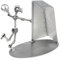 metalman24 Schraubenmännchen Handball Handballer - Handarbeit Geschenkidee Metallfigur Metallmännchen Stahlfigur Schraubenmännle - Deko für Büro & Zuhause