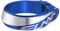 Funn Frodon Morsetto per Sella Imbullonato con diametro interno di 31,8 mm, in lega leggera e resistente, per mountain bike, BMX e bicicletta da strada (Blu).