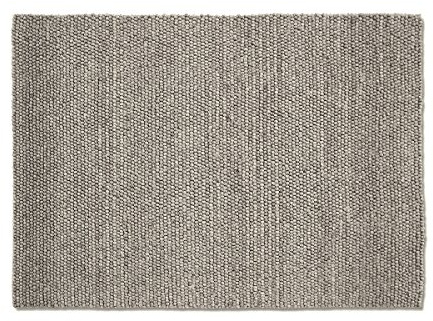 HAY Peas Teppich, Wolle, 140x200cm, Mittelgrau