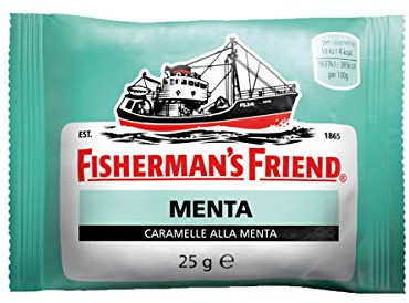 Fisherman's Menta Forte Busta Verde 24 pezzi - La caramella più forte che c'è in sole 4 calorie