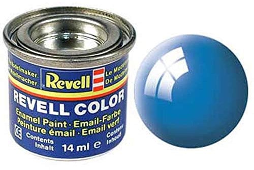 Revell Revell-32150 Lot de 50 boîtes de 14 ML, 32150 Bleu Clair. Brillant, 1 stück (1er Pack)