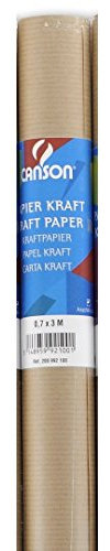 CANSON 24569 Rouleau Papier Canson Kraft 0. 7 x 3 m Brun Bleu