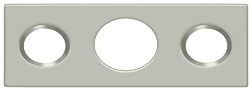 Strike Plate for 7 Flush Bolt Satin Nic