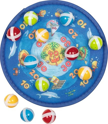 Goki 56865 Klett-Dartscheibe, Blau
