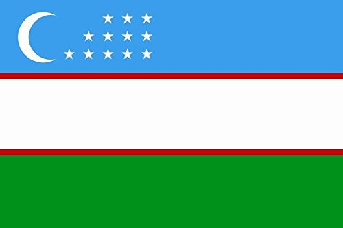 U24 Flagge Fahne Usbekistan 90 x 150 cm