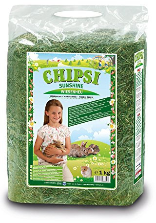 Chipsi Heu Sunshine, Wiesenheu Größe 1kg Compact
