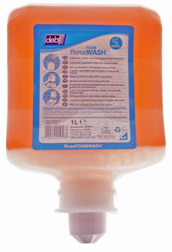 DEB RFW1L Refresh Rose Foam Hand Wash, 1L