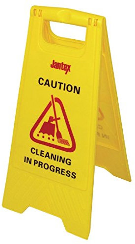 Jantex Warnschild Cleaning in Progress