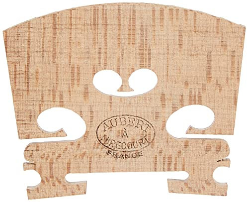 Aubert VB-7 Select Figured Violin Bridge – 4/4 Size – Premium European Maple – Custom Fit & Tone Enhancer – Handcrafted Quality