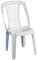 Progarden Stella Chaise en résine, blanc