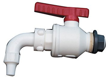 RUBINETTO A SFERA PER BOTTI IN VETRORESINA F 3/4x25