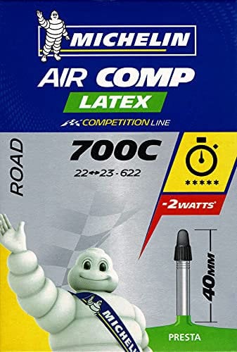 Michelin A1 Latex ETRTO 22/23-622 40 mm Fahrradschlauch, Presta 42, one Size
