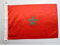AZ FLAG Bandera Nautica de Marruecos 45x30 cm - Pabellón de Conveniencia Marroquí 30 x 45 Cm, Bandera de Barco con anillas