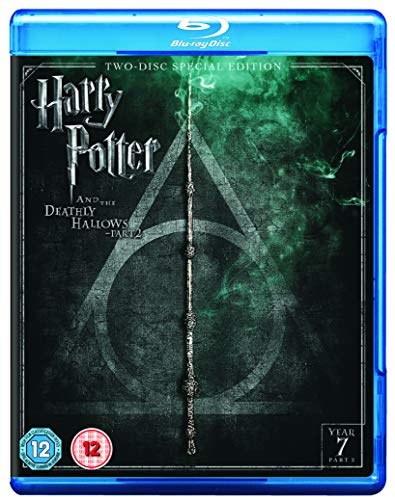 Harry Potter and the Deathly Hallows - Part 2 (2016 Edition) [Includes Digital Download] [Blu-ray] [Region Free]