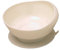 Willy Behrend Suppenschale mit Randerhöhung, Esshilfe, Suppenteller, Saugnapf, Kunststoff, 8cm hoch, 15cm Durchmesser