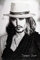 1art1 Johnny Depp Poster Hut Und Langes Haar (s/w) Plakat | Bild 91x61 cm