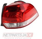 Johns, Heckleuchte Rückleuchte passend für VW Golf V 1K 5M 06/2007-05/2009 außen Rechts