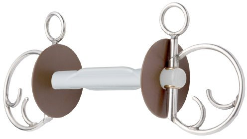 Beris Gebiss Springkombikandare Schmetterlingsstange Soft, grau, 10259-140-S