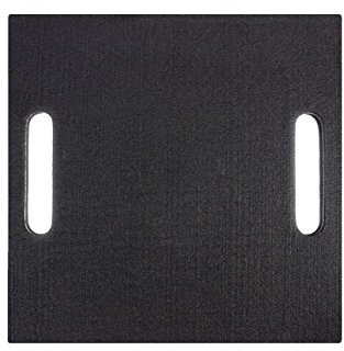 Stadion Sitzkissen weich aus Filz, Sitzpolster mit Tragegriff für Sportveranstaltungen, Boot Stadien, Stühle oder Bänke, Camping Sitzunterlage 1 Stück 39 x 38 x 2 cm - Made in Germany