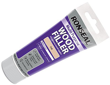 Ronseal MPWFO100G 100 g Multi-Purpose Wood Filler Tub - oak