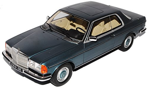 Otto Mercedes-Benz E-Klasse Coupe C123 Grün 1975-1986 Nr 627 1/18 Modell Auto mit individiuellem Wunschkennzeichen