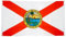 Flaggenfritze® Balkonflagge USA Florida