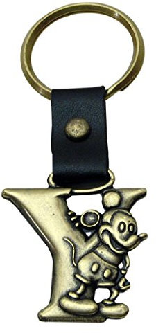Mickey Mouse en Laiton Lettre Y Porte-cl�s