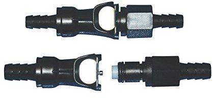 in Line Valved Fuel Line Quick Link Coupler for Carbed Motorcycles (1pc) (8mm)
