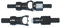 in Line Valved Fuel Line Quick Link Coupler for Carbed Motorcycles (1pc) (8mm)