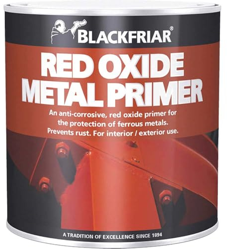 Blackfriar BKFMP500 Red Oxide Metal Primer, 500 ml