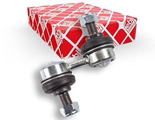 febi bilstein 31194 Verbindungsstange mit Sicherungsmuttern, 1 Stück | Kompatibel mit: HYUNDAI H-1 / STAREX Bus, H-1 Kasten