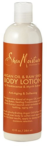 SheaMoisture Argan Oil & Raw Shea Butter Body Lotion w/ Frankincense and Myrrh Extract - 13 oz by Shea Moisture