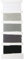 Rayher 53564558 Baumwoll-Garn Stitch & Knot, Grau/Schwarztöne, 5 Farben je 10 m (50 m), Kreuzstich-Garnset, Stickgarn Set, Knüpfgarn, Garn für Freundschaftsbänder, Steingrau