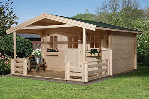 Weka Gartenhaus 110 Gr. 1 Vordach+Terrasse