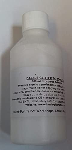 250 ml Pros-Aide Körper Kleber Glitter Tattoo prothetischen kosmetischen PAX FX Halloween