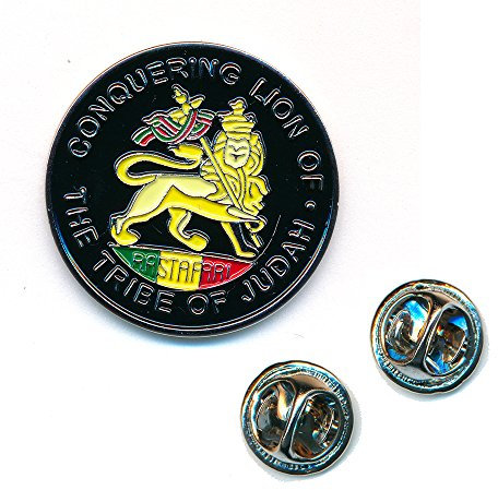 The Lion of Judah Löwe Judas Metall Button Badge Pin Anstecker 0077