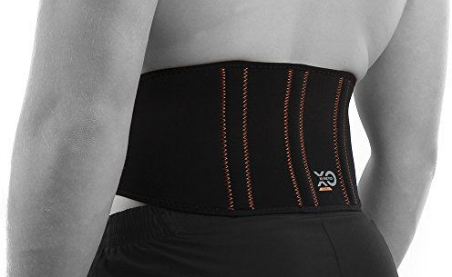 XO Kinetics - Premium Lower Back Lumbar Support Belt Brace - Best for Sport or Work related low back pain - Comfortable Adjustable Lightweight design suitable for Men & Women. 42-50 inch