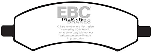 EBC Brakes DP41738R Yellow stuff Brake Pads