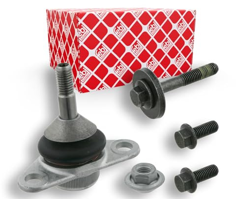 febi bilstein 23343 Traggelenk mit Anbaumaterial, 1 Stück | Kompatibel mit: VOLVO S60 I, S80 I, V70 I, V70 II, XC70 I Cross Country