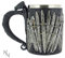 Nemesis Now - Taza (14 cm), diseño de espada, color plateado