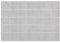 Frottier-Badvorleger-60x100 cm, Uni-Karofond, Chrom
