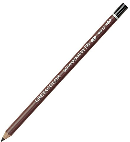 Cretacolor Artist Pencil, Black Chalk