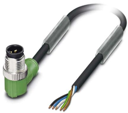Phoenix Contact konfektioniertes Sensorkabel 5-adrig, Stecker gewinkelt, Länge 10m