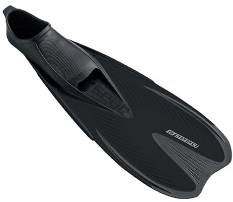 SEAC Speed, Aletas de Snorkel para Mujeres, Hombres y niños con calzante Cerrado