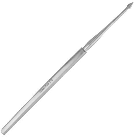 Sonde de pédicure - Forme de lancette - Inox